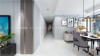 青苑二区100平简约装修