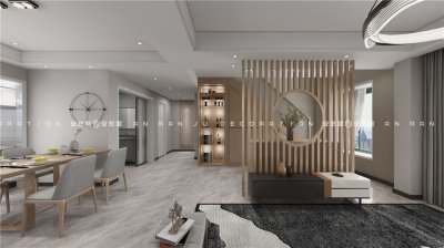 香城花园160平新中式