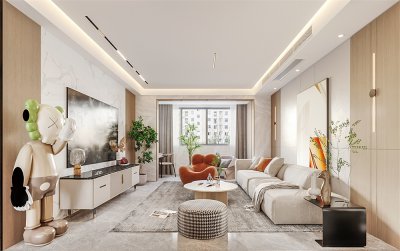 姜家社区120平现代