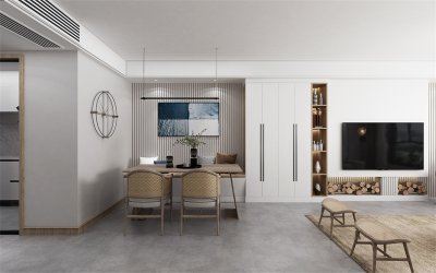 中航樾玺120㎡侘寂