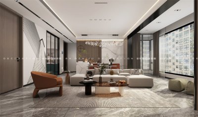 蔚蓝四季125M²现代